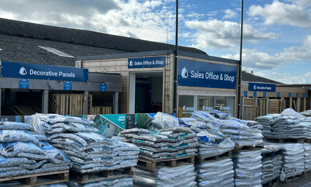 WEBBS shop entrance.