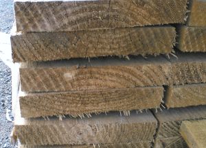225mm x 38mm x 4.8m treated boards from WEBBS Builders Merchants