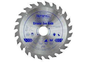 Faithfull TCT Circular Saw Blades 190mm from WEBBS Builders Merchants