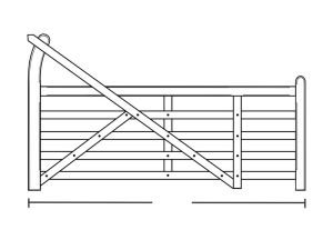 Turned Heel Entrance + Field Gate