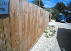 1.2mtr Flat system Closeboard 3mtr bay from WEBBS Builders Merchants