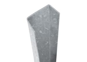 Durapost End channel 2100mm Galvanised from WEBBS Builders Merchants