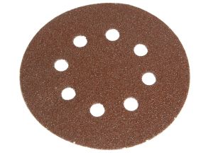 Faithfull Hook and Loop Sanding Discs 125mm from WEBBS Builders Merchants