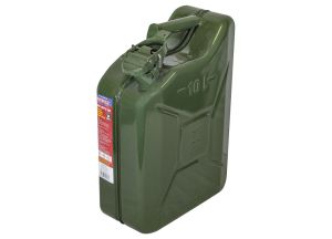 Faithfull Steel Jerry Can - 10 Litre Green from WEBBS Builders Merchants