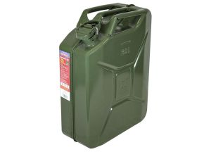 Faithfull Steel Jerry Can - 20 Litre Green from WEBBS Builders Merchants