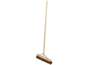 Faithfull Stiff Bassine Broom 450mm with Handle & Stay from WEBBS Builders Merchants