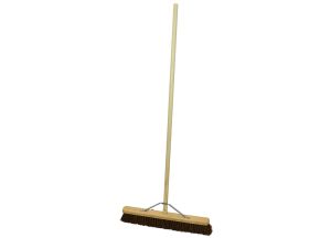 Faithfull Stiff Bassine Broom 600mm with Handle & Stay from WEBBS Builders Merchants