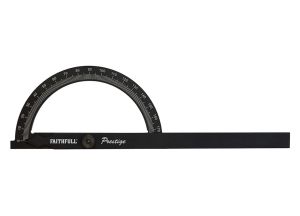 Faithfull Prestige Angle Gauge Black Aluminium 150 x 270mm from WEBBS Builders Merchants