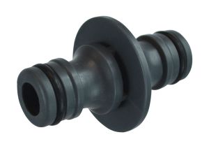 Faithfull Plastic Double Male Hose Connector from WEBBS Builders Merchants