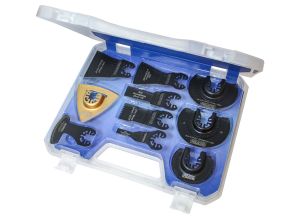 Faithfull Multi-Function Tool Blade 10 Piece Set from WEBBS Builders Merchants