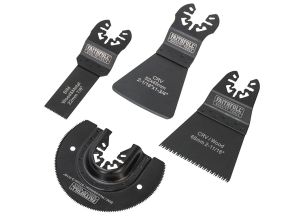 Faithfull Multi-Function Tool Blade 4 Piece Flooring Set from WEBBS Builders Merchants