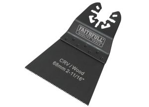 Faithfull Flush Cut Wood Blade Side Set 68mm CRV from WEBBS Builders Merchants