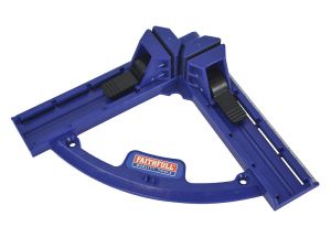 Faithfull Plastic Angle Clamp - 95 x 95mm from WEBBS Builders Merchants