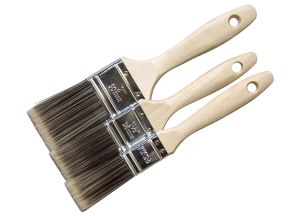 Faithfull Tradesman Paint Brush Set  - 3 Piece (25mm