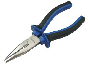 Faithfull Long Nose Pliers - Blue from WEBBS Builders Merchants