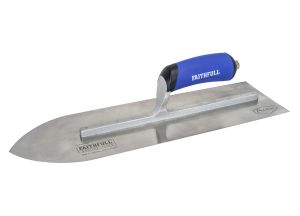 Faithfull Prestige Stainless Cement Trowel 400 x 120mm from WEBBS Builders Merchants