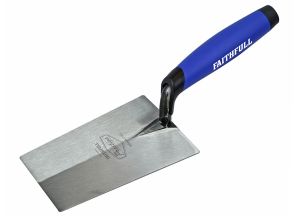 Faithfull Prestige Forged CRV Bucket Trowel 180mm from WEBBS Builders Merchants