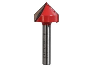 Faithfull Router Bit TC V Groove from WEBBS Builders Merchants