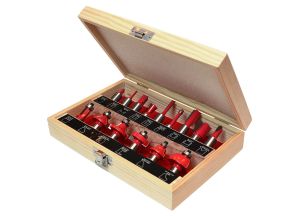 Faithfull TC Router Bit Set 15 in Case 1/2in Shank from WEBBS Builders Merchants