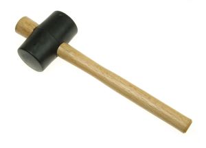 Faithfull Rubber Mallets - Black from WEBBS Builders Merchants