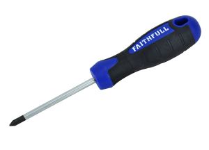 Faithfull Soft-Grip Screwdrivers Phillips from WEBBS Builders Merchants