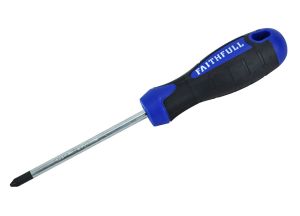 Faithfull Soft-Grip Screwdrivers Phillips from WEBBS Builders Merchants