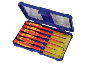 Faithfull Precision VDE Screwdriver Set - 6 Piece from WEBBS Builders Merchants