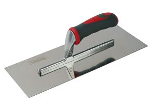 Faithfull Soft-Grip Plasterers Trowel Stainless Steel from WEBBS Builders Merchants