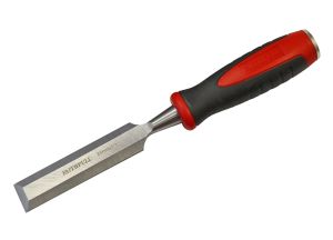 Faithfull Red Soft-Grip Bevel Edge Chisels from WEBBS Builders Merchants