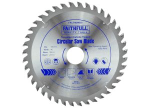 Faithfull TCT Circular Saw Blades 180mm from WEBBS Builders Merchants