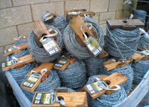 High Tensile Barbed Wire 2.0mm x 200mtr from WEBBS Builders Merchants