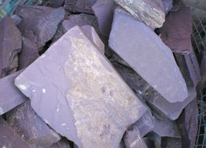 Plum Slate Rockery from WEBBS Builders Merchants