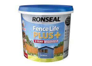 Fence Life Plus Cornflower 5ltr from WEBBS Builders Merchants