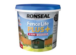 Fence Life Plus Forest Green 5ltr from WEBBS Builders Merchants