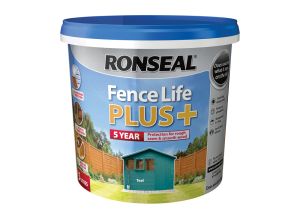 Fence Life Plus Teal 5ltr from WEBBS Builders Merchants