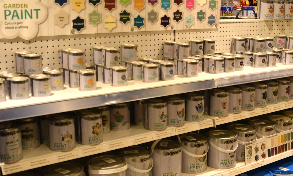 Ronseal Garden Paint in WEBBS hardware store